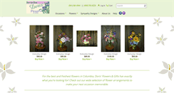Desktop Screenshot of dorisflowersandgifts.com